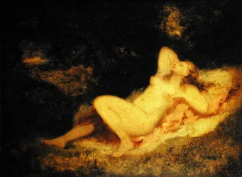 Schlafende Nymphe, ca. 1850-60